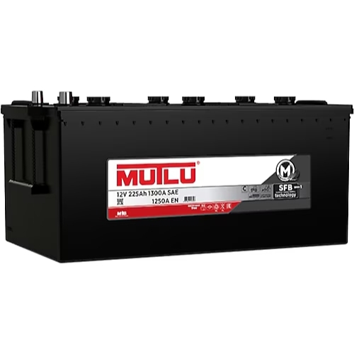 Mutlu Akü 225 Ah – Ağır Hizmet Tipi, Maksimum Güç ve Uzun Ömür