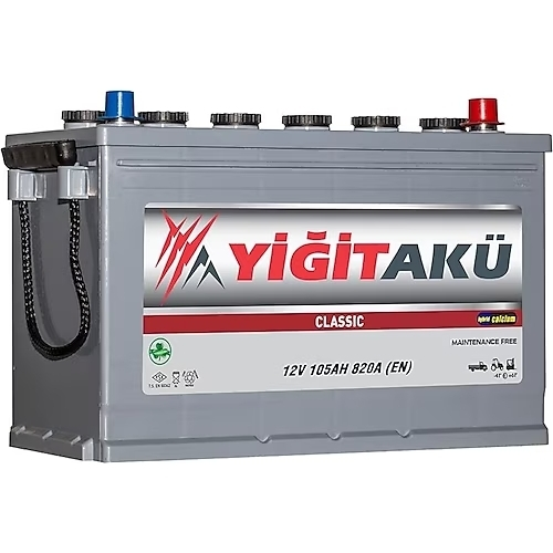 Yiğit Akü 105 Ah – Yüksek Güç, Uzun Süreli ve Güvenilir Enerji