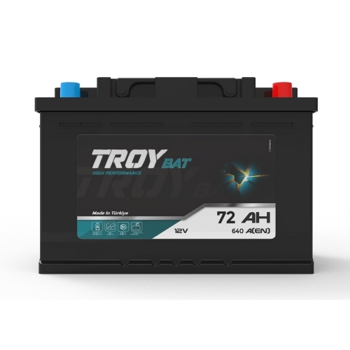 TROY Bat 60 Ah Akü – Güçlü Marş Performansı ve Uzun Ömür